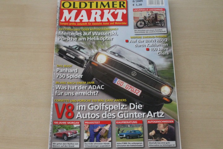 Deckblatt Oldtimer Markt (08/2009)